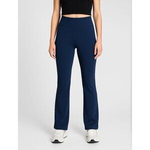 Old Navy Active Womens Extra High-Rise Slim Boot-Cut Go-Dry Pants Blue Medium